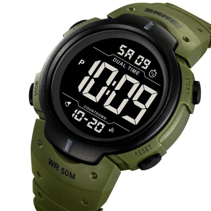 Годинник чоловічий Skmei 2304AG Army Green