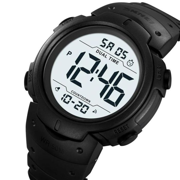 Годинник чоловічий Skmei 2304BKWT Black White