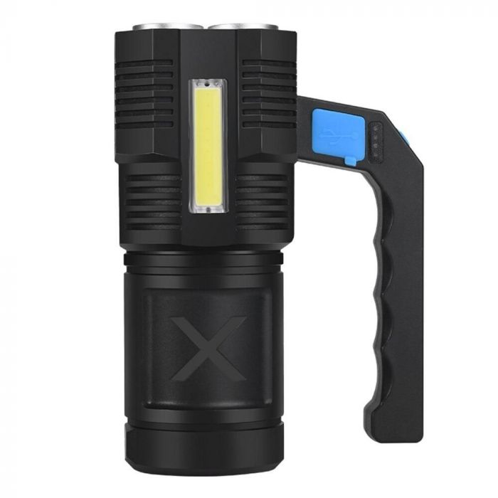 Ліхтарик переносний Bailong BL-X510-4LED+COB