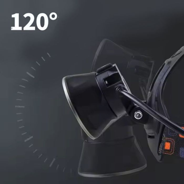 Ліхтар налобний CT021 10+1 ULTRA LED, 3x18650