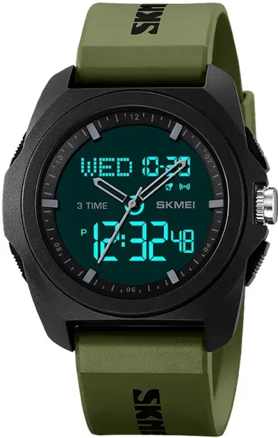 Чоловічий годинник Skmei 2199AG Army Green