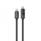 Кабель Type-C to Type-C HAVIT HV-CB6247 PD100W 5A 2м з LED екраном