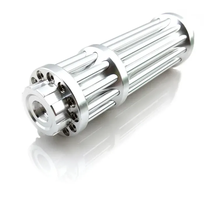Потужний лазер синій LASER B017 (445nm, 50000mW) 2x16340
