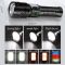 Ліхтарик XQ-S19-P99+COB (white+red+blue), 1x26650, zoom, ЗУ Type-C