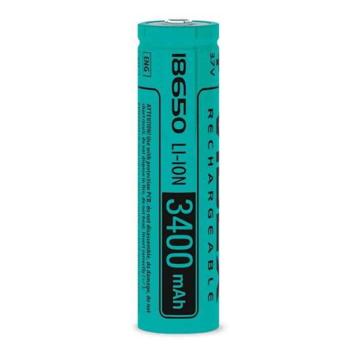 Акумулятор Videx Li-Ion 18650(без захисту) 3400mAh