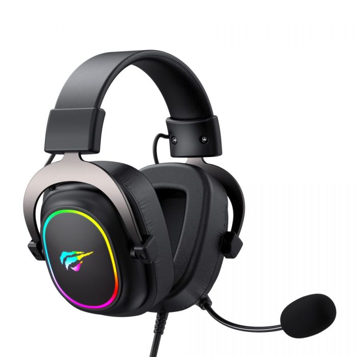 Ігрові навушники з мікрофоном HAVIT H2002P Black Plug USB 7.1