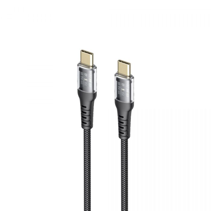Кабель USB-C to USB-C HAVIT HV-CB6240 PD60W 3A 1м