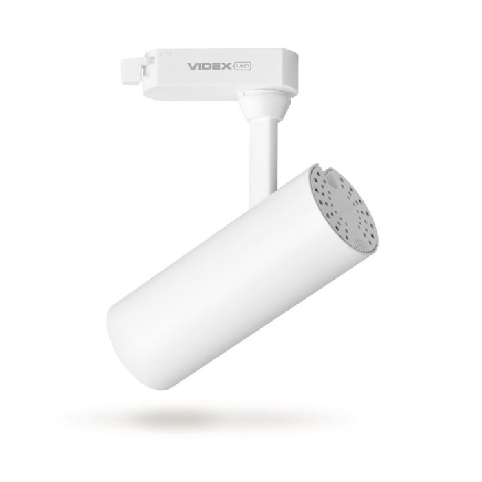 LED світильник трековий VIDEX 10W 4100K білий