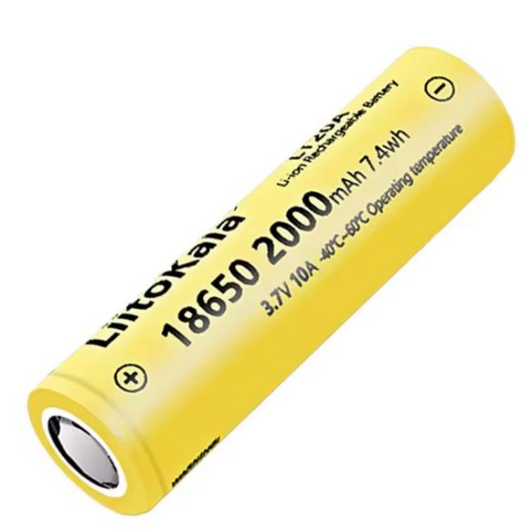 Акумулятор 18650, LiitoKala LT20A, 2000mAh