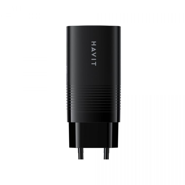 Зарядний пристрій HAVIT UC20 GaN 67W USB-A+2xUSB-C Black
