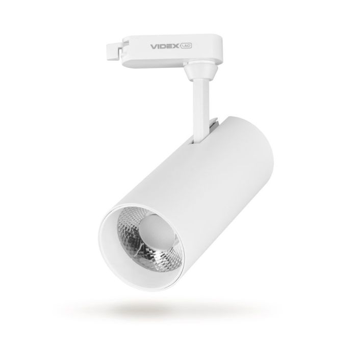 LED світильник трековий VIDEX 20W 4100K білий