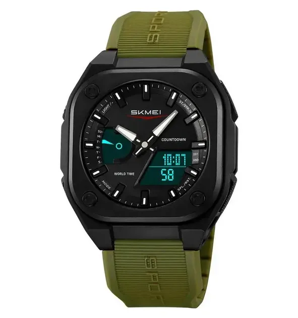 Часы наручные мужские SKMEI 2328AG Army Green