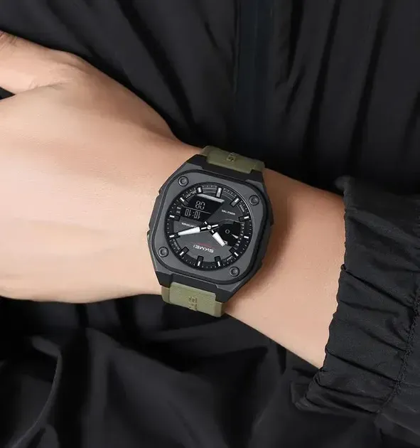 Часы наручные мужские SKMEI 2328AG Army Green