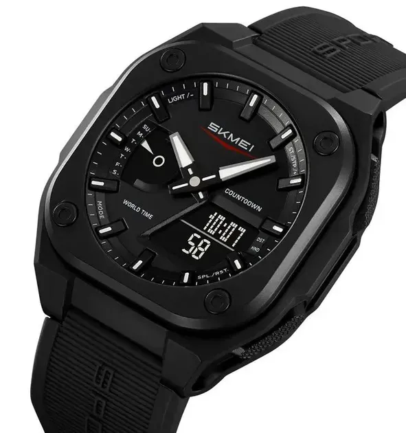 Годинник наручний чоловічий SKMEI 2328BK Black