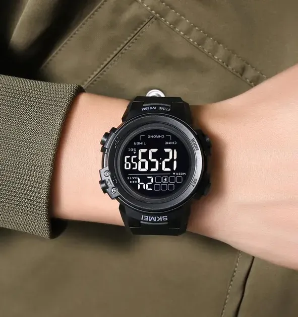 Чоловічий годинник Skmei 2260BKBK Black-Black