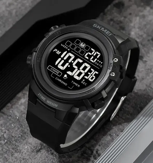 Чоловічий годинник Skmei 2260BKBK Black-Black