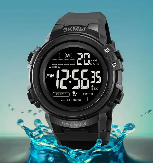 Чоловічий годинник Skmei 2260BKBK Black-Black