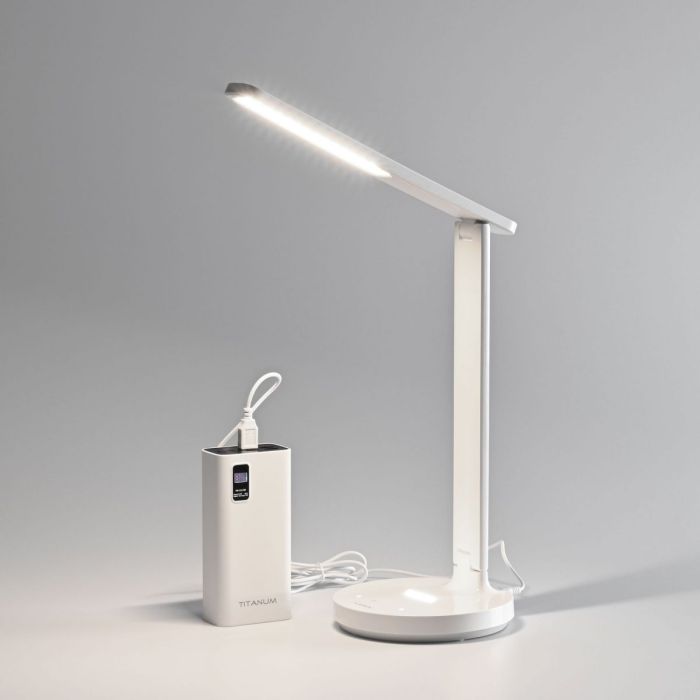 LED лампа настiльна з акумулятором VIDEX VL-TF16W 5W 1800-5000K