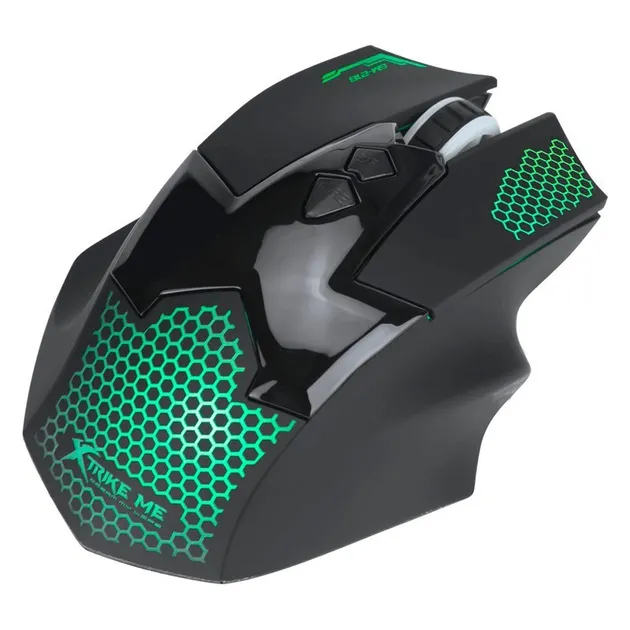 Ігрова комп'ютерна миша дротова XTRIKE ME GM-216 RGB Black
