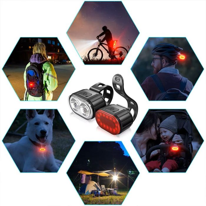 Велокомплект ZH-078-2LED