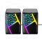 Стерео колонки HAVIT HV-SK763 USB RGB Black