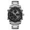 Годинник наручний чоловічий SKMEI 1389 (Silver-Black)