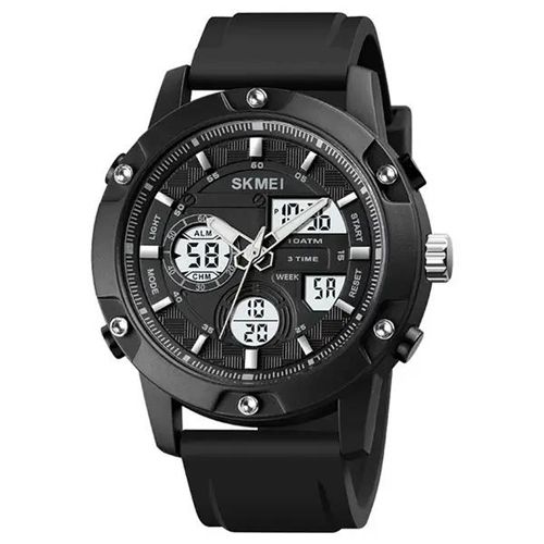 Годинник наручний чоловічий SKMEI 1757 (Black-White)
