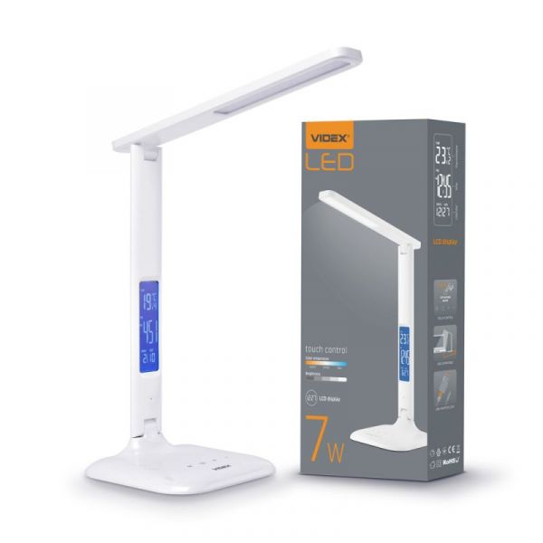 LED лампа настiльна VIDEX TF05W 7W 3000-5500K