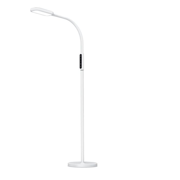 LED торшер білий VIDEX TF07W 14W 3000-5500K