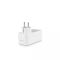 Мережевий адаптер VIDEX ONCORD з/з 1п 2.4A 2USB+USB-C White