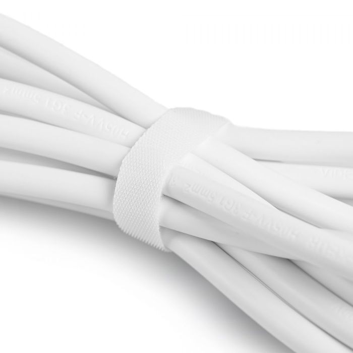 Мережевий подовжувач VIDEX ONCORD з/з 4п 3м (3x1.5мм) 3.4А USB(QC3.0) +USB-C(PD20W) з кнопкою White