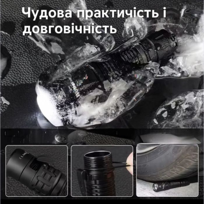Портативний світлодіодний ліхтарик Wurkkos TD02 2000Lm 6000K