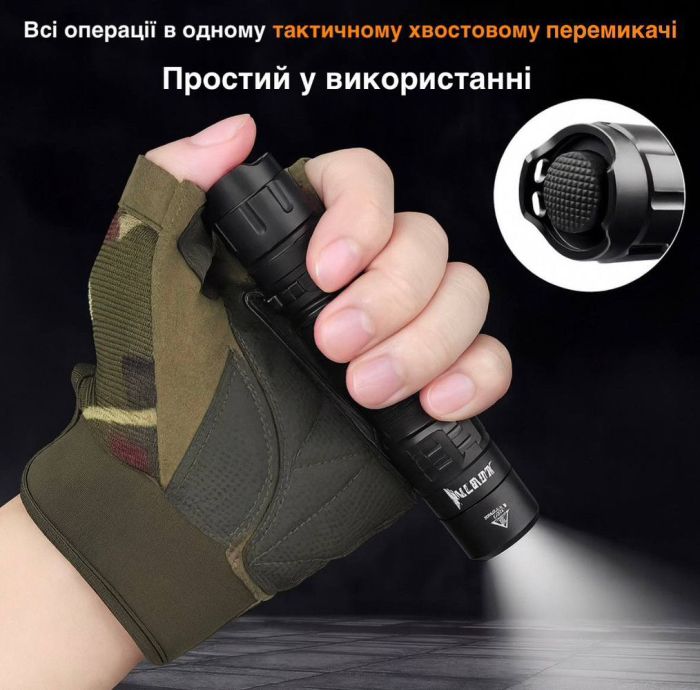 Портативний світлодіодний ліхтарик Wurkkos TD02 2000Lm 6000K