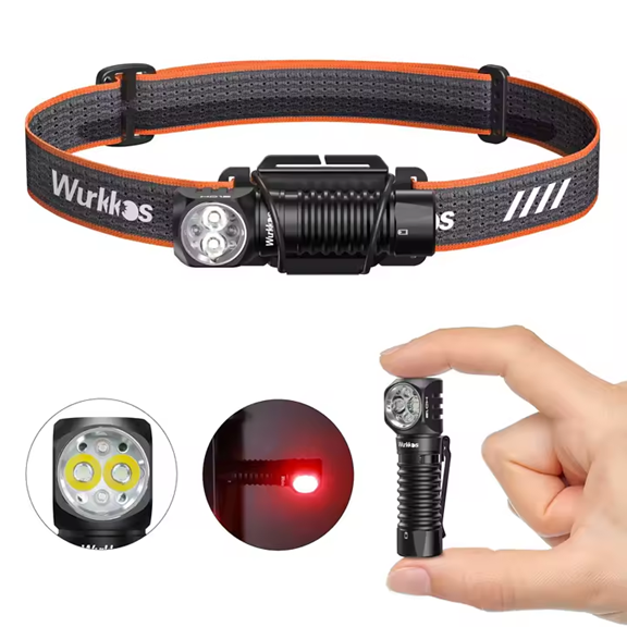 Портативний світлодіодний ліхтарик Wurkkos HD12 850Lm 5000K
