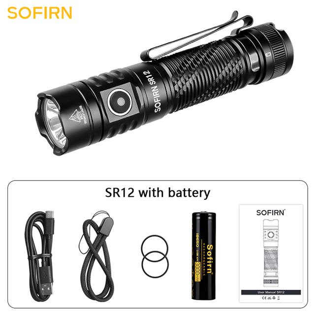 Портативний світлодіодний ліхтарик Sofirn SR12 1450Lm 6000K