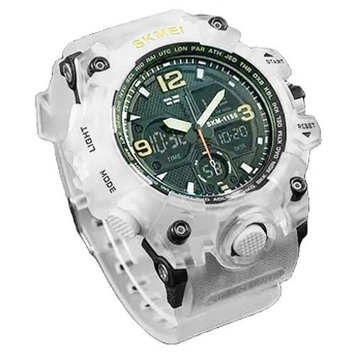 Годинник наручний чоловічий SKMEI 1155 White