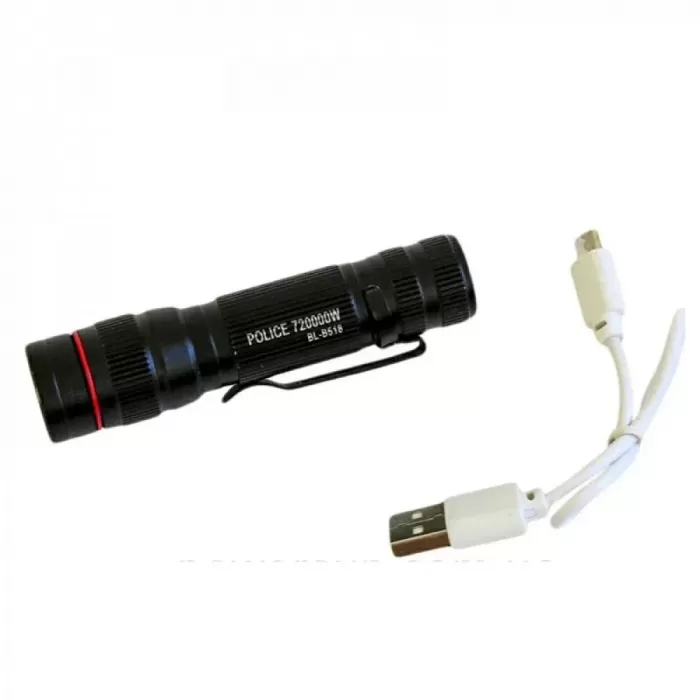 Ліхтарик кишеньковий Police B518-XPE micro USB