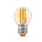 LED лампа VIDEX Filament G45FA 6W E27 2200K