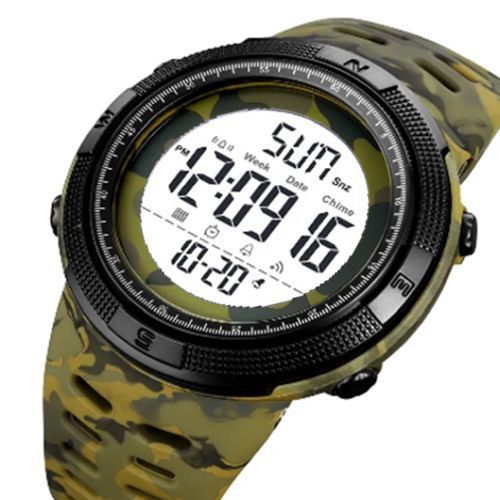 Годинник наручний чоловічий SKMEI 2070CMGNWT Camo-Green