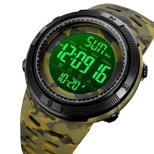 Годинник наручний чоловічий SKMEI 2070CMGNWT Camo-Green