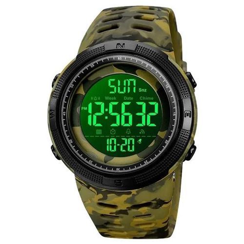 Годинник наручний чоловічий SKMEI 2070CMGNWT Camo-Green