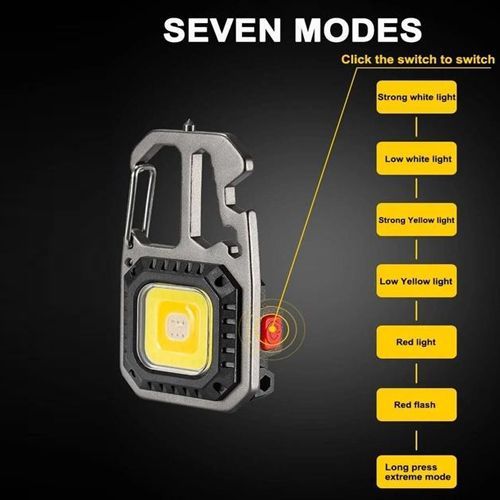 Ліхтар MULTIFUNCTIONAL KL-535/5138-COB ULTRA(white+yellow+red)