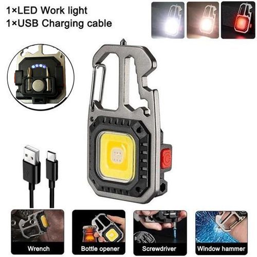 Ліхтар MULTIFUNCTIONAL KL-535/5138-COB ULTRA(white+yellow+red)