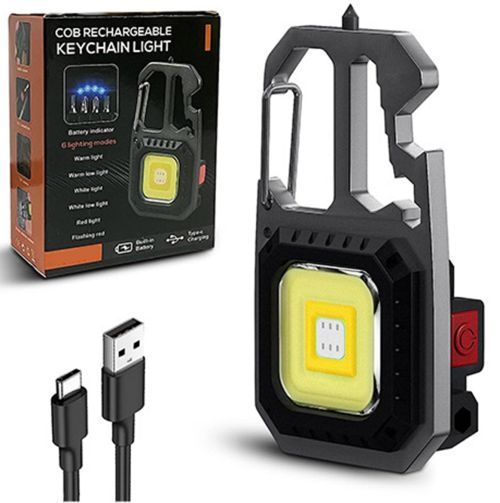 Ліхтар MULTIFUNCTIONAL KL-535/5138-COB ULTRA(white+yellow+red)