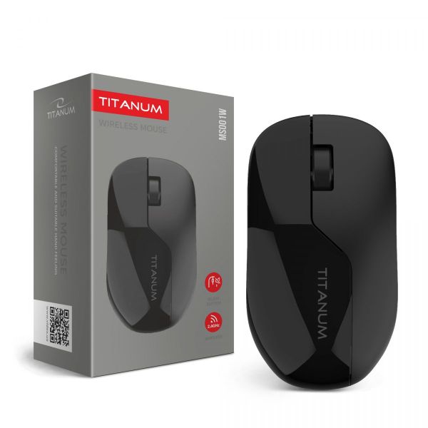 Бездротова миша TITANUM MS001W Black