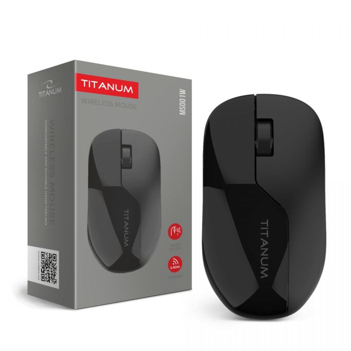Бездротова миша TITANUM MS001W Black