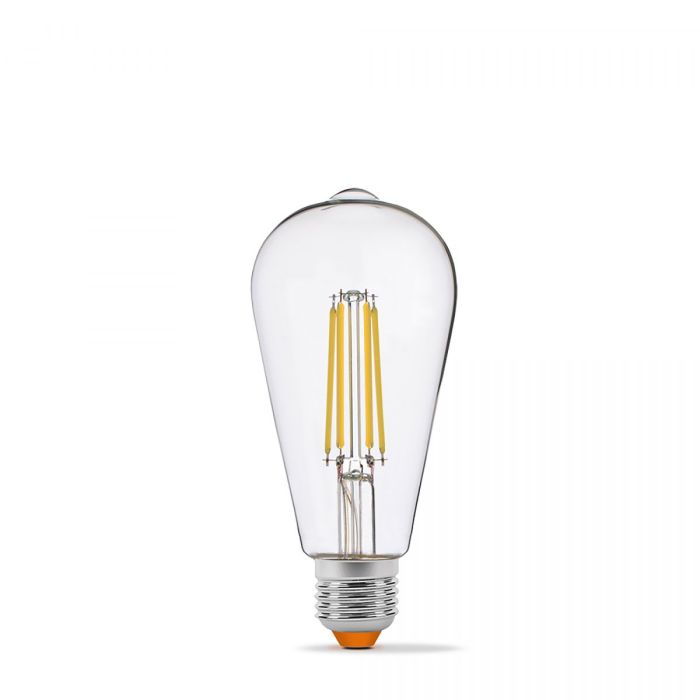 LED лампа VIDEX Filament ST64FD 6W E27 4100K дімерна