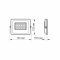 LED прожектор VIDEX F2e 20W 5000K