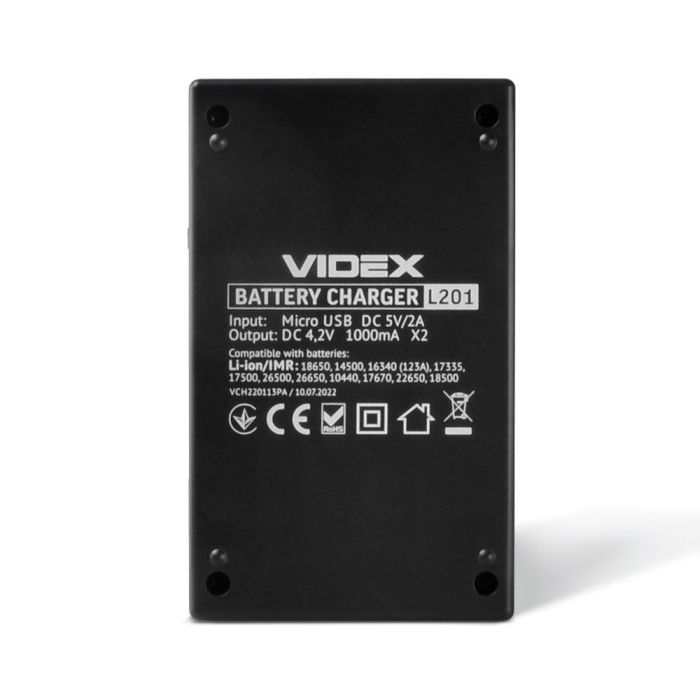 Зарядний пристрій Videx VCH-L201