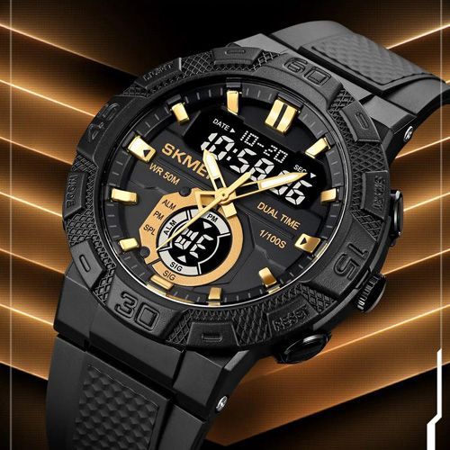 Чоловічий годинник Skmei 1881GDBK Black-Gold